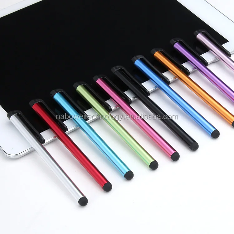 OEM customized mini custom aluminum touch screen stylus for For ipad Phone/ iPhone Samsung/ Tablet S Pen