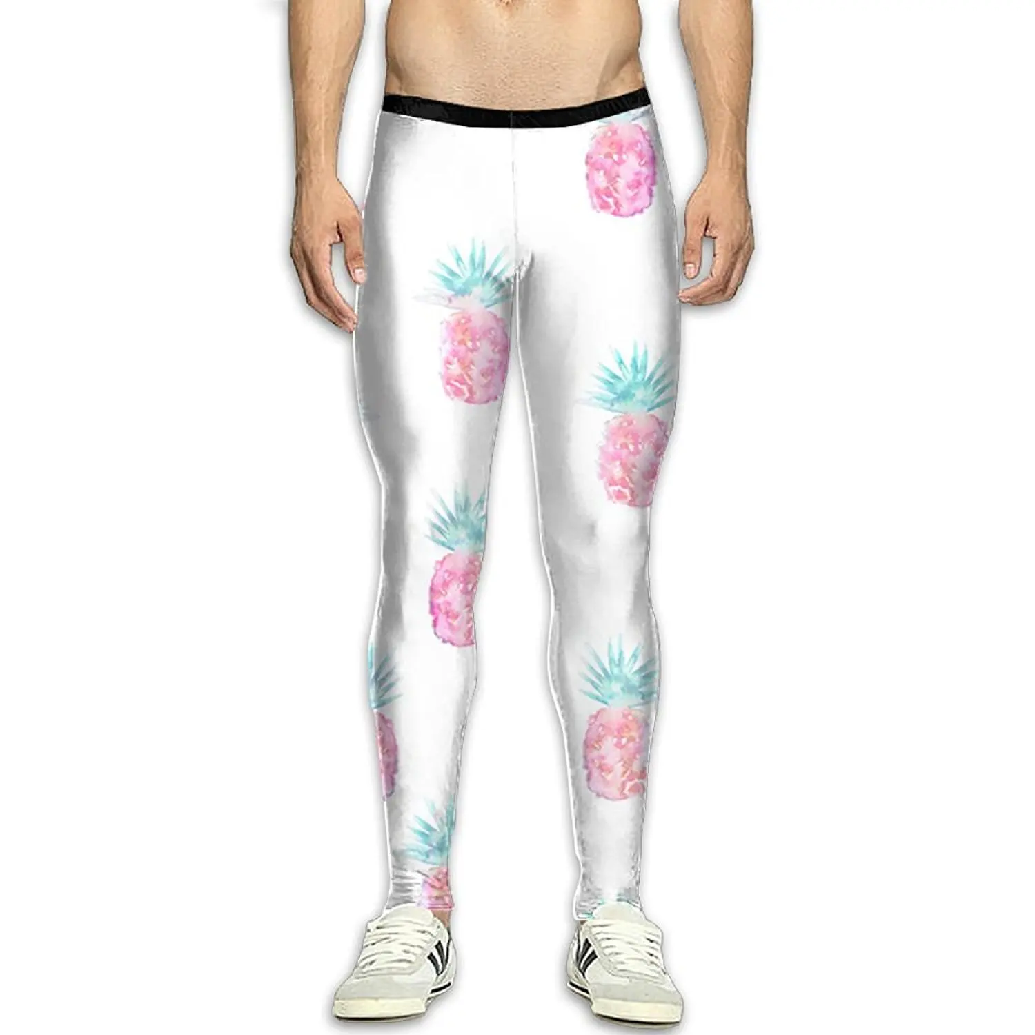 Fri Plaid Stretch Compression Pants//Running Tights Leggings Fitness Worker Christmas