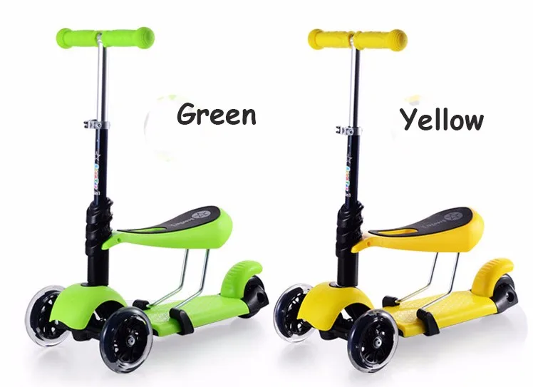 Kids Scooters With Seats Adjustable Height Sit Down Scooter For Kids 3