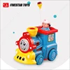 Remote Control Cartoon Design Sound and Lights Train Car for Kids and Toddlers