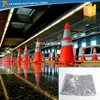 PVC micro prismatic printable reflective sleeve for traffic cone