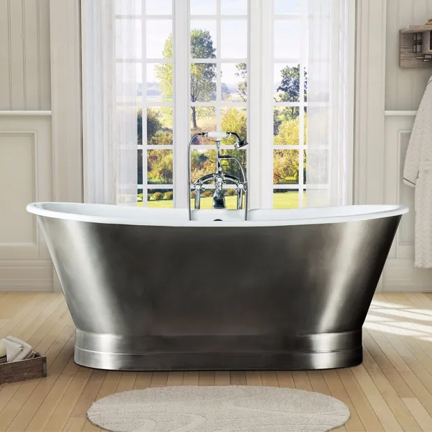 Freestanding Used Bath Set Luxury Hotel Metal Bathtubs Bath Bomb Gift