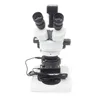 7-45x zoom Trinocula stereo zoom microscope for mobile repairing ,CCD camera stereo microscope with LED light source