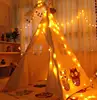 Lights flashing lights LED star light room love decoration hanging lights proposal layout creative things expression