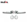 Office door with 25 mm diameter of SUS304 stainless steel mirror surface light four bending on the door handle