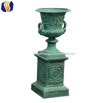 Antique Garden Cast Iron Flower Pots /planter Pot /garden Urns , Buy Antique Cast Iron Flower Pots /planter Pot /garden Urns,Garden Cast Iron Flower