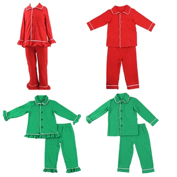 100 cotton family pajamas
