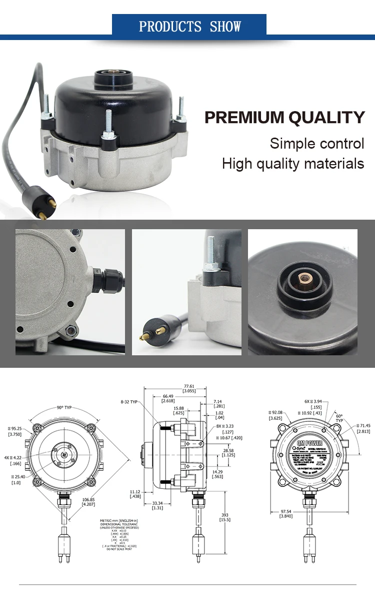 Fan, Brushless, 220V, Synchronous Motor - detail 16