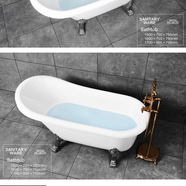 Acrylic America Freestanding Bathtub Luxury Clawfoot Bathtub Buy