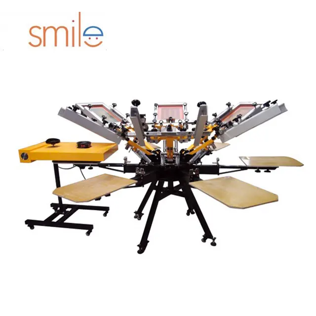 
Manual Octopus M&R Textile Screen Printing Machine 