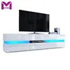 New Style High Gloss LED Light TV Stand MDF Wood Design