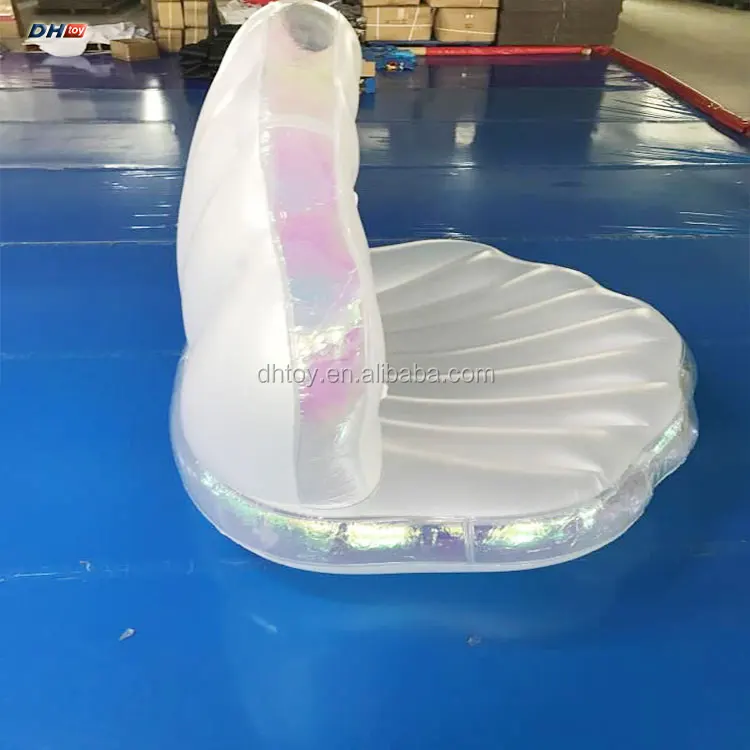 inflatable clam shell float