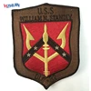 High quality and factory price machine embroidery design patches for uniform