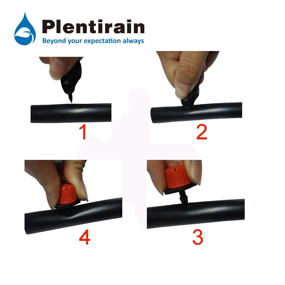 Bestselling 1/4" Red Adjustable Online Dripper And Punch For Holes