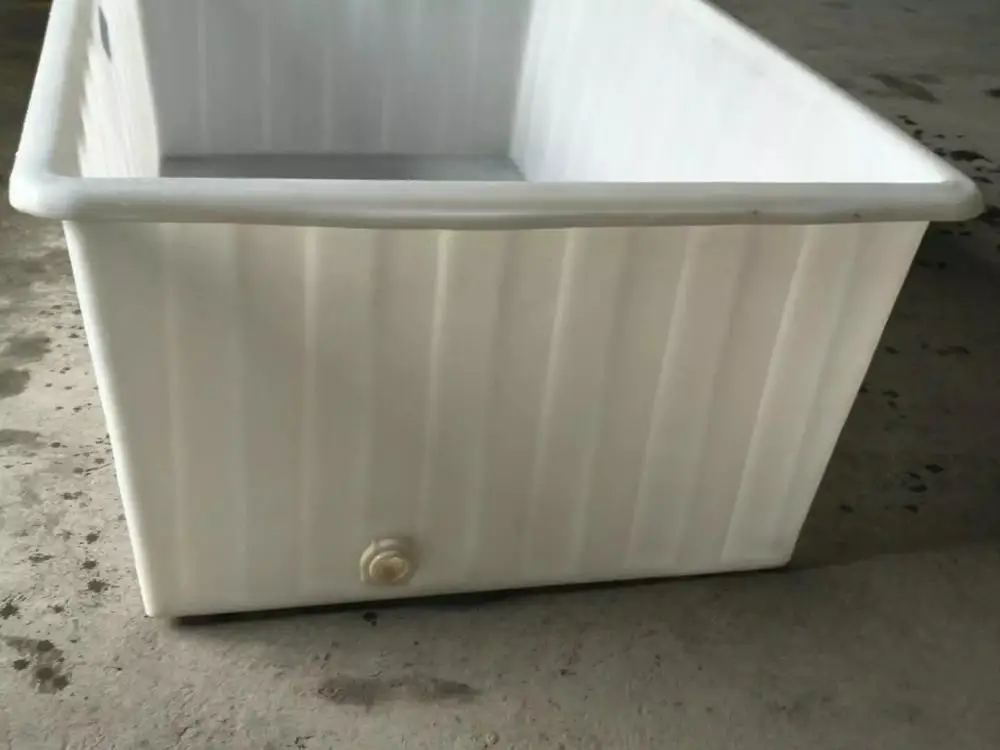 Durable Lldpe Large Stock Tanks Stackable Fish Tank Farm Water Troughs