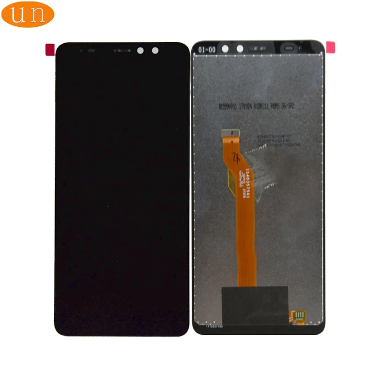 Color : Black Black LCD Screen Mobile Phone and Digitizer Full Assembly for HTC U11 Eyes