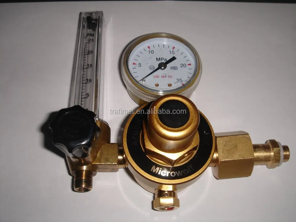 iCO2i flowmeter iargoni regulator untuk tig ilasi mig Regulator 