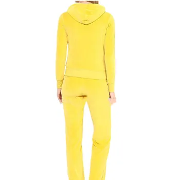 yellow jogging suit