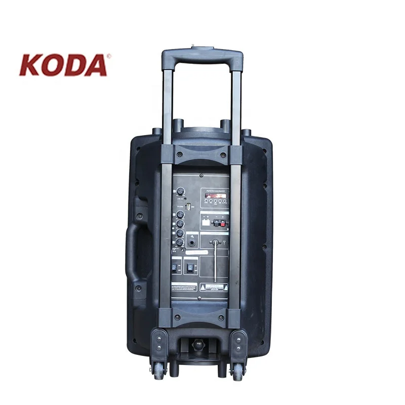 Best Quality 12 Inch Woofer Portable Trolley Speaker With Wheels Buy