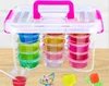 Wholesale hot sale 24 Colors Clay Toy DIY Magic Slime Novelty Glazing Putty Crazy Crystal Mud