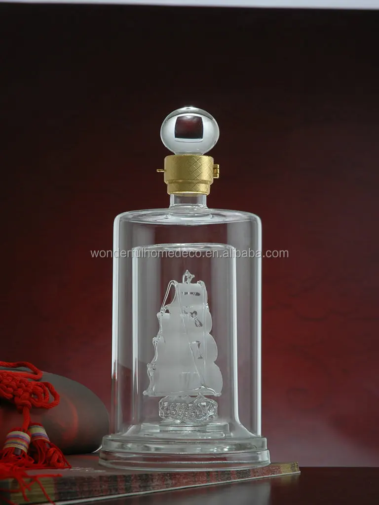 Boat Shaped Bottles/funny Shaped Bottles/shaped Bottles Buy Glass