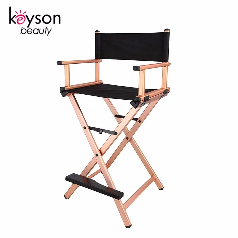 Keyson Custom Color Portable Aluminum Frame Makeup Chair For Makeup
