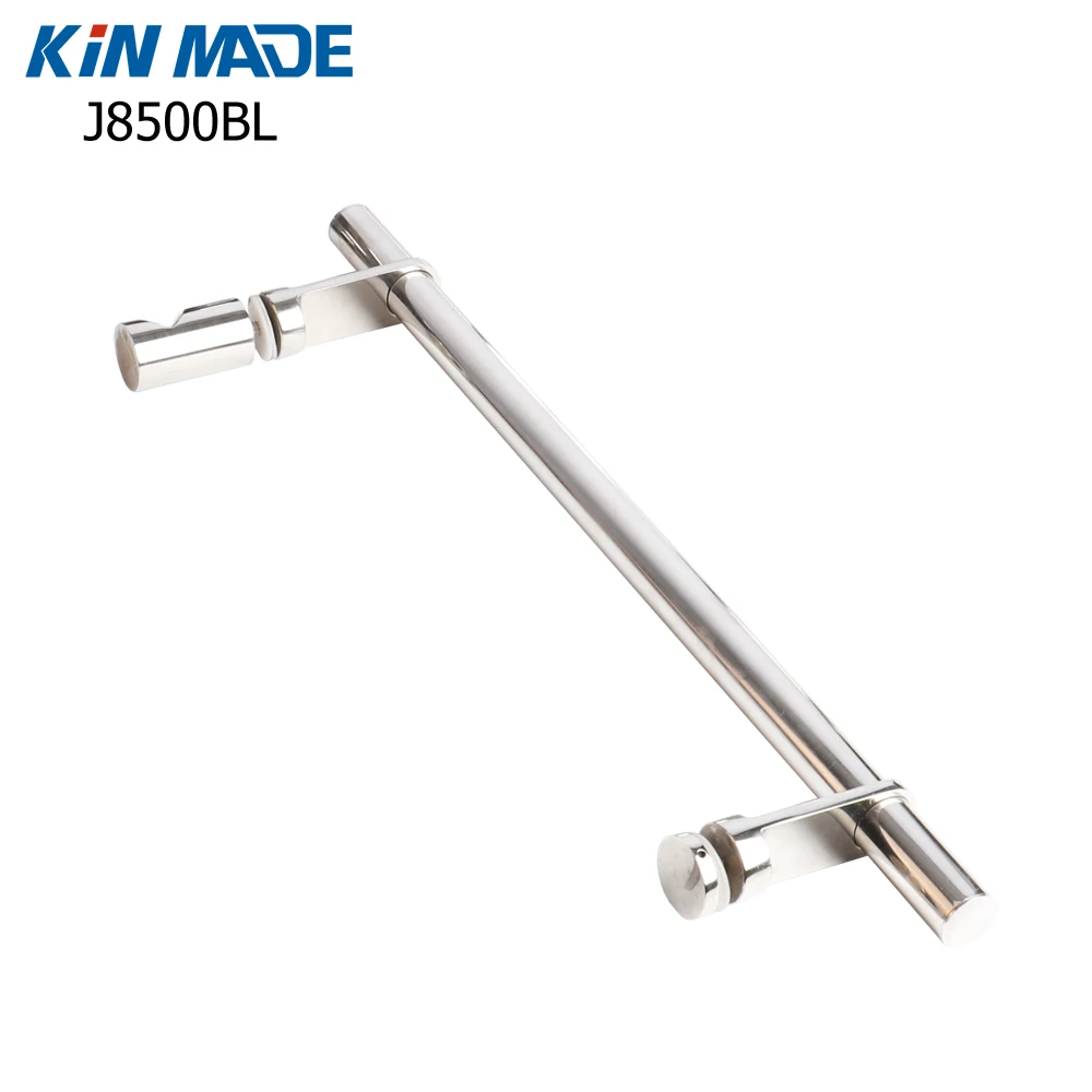 Stainless Steel High Polished Handle Pulls For Shower Room Glass Door