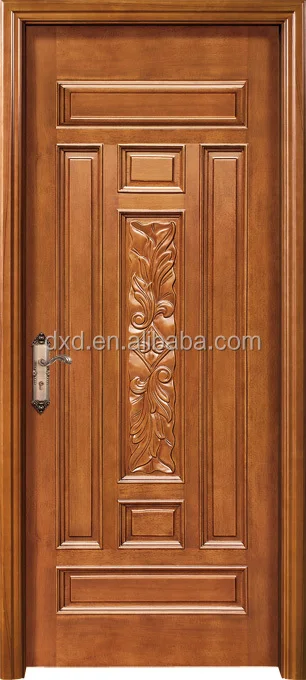 Solid Oak Wood Entrance Door With Painting View Dxd Product Solid Oak Wood Entrance Door With Painting