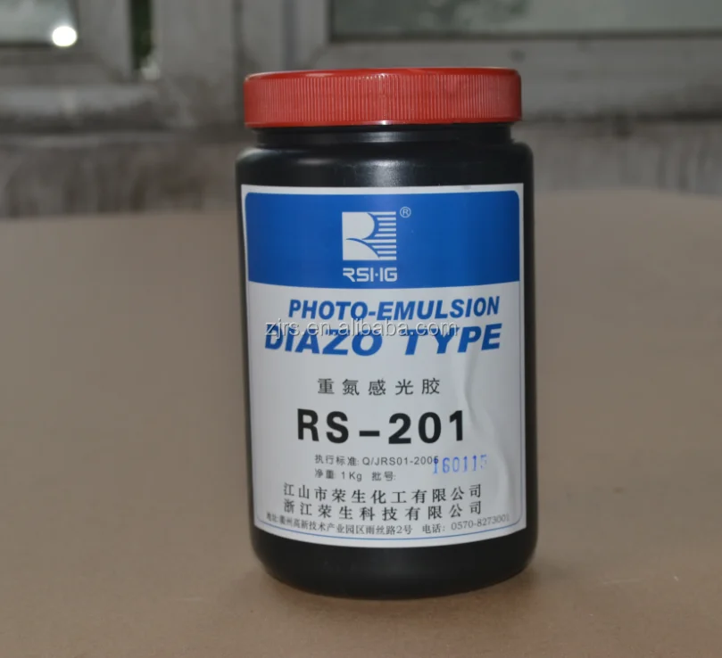 Water Based Photo Emulsion/dizao Power Photo Emulsions For Textile