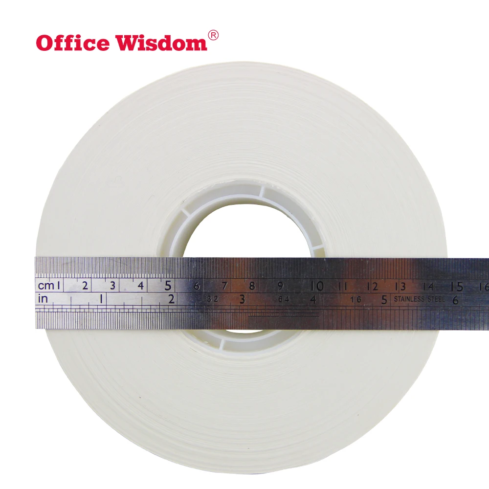 High Banknote Temperature 40mm Paper Binding Tapes Currency Bill Paper