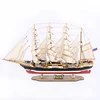 Mettle New Arrival Length 80 CM Passat Wooden Sailing Boat Ship Model Decor Collection