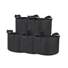 7 Gallon Round Fabric Pots Root Container Felt Plant Pouch Grow Bag Container with Handles