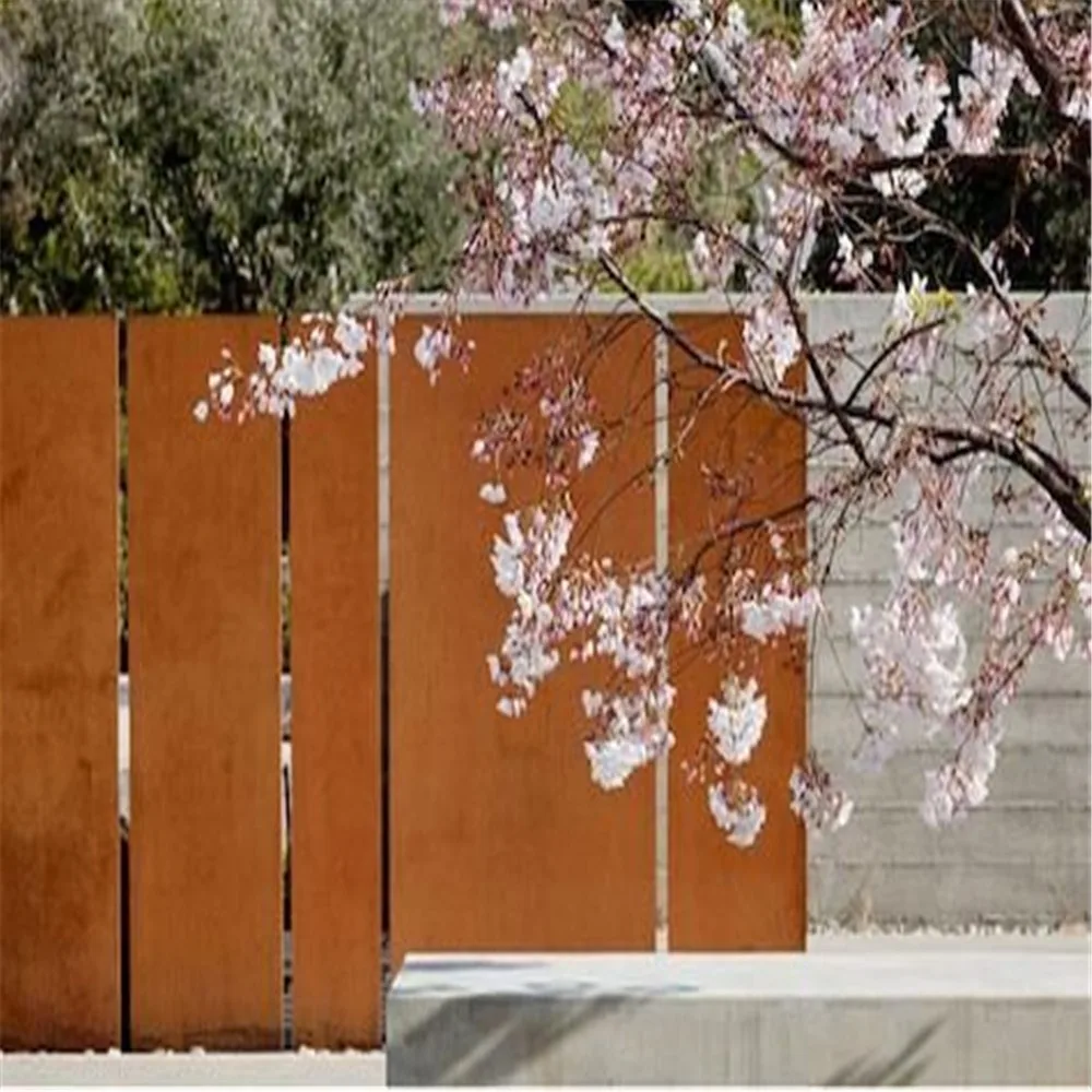 Corten Steel Garden Landscape Design And Building For Hotels - Buy