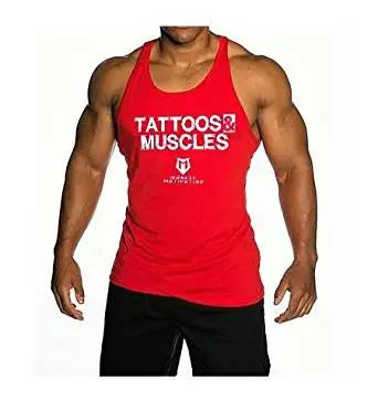 Permen Undershirt for Men Gyms Bodybuilding Fitness Muscle Sleeveless Singlet Tank Tops Vest