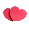 Cheap Custom Logo Printing Heart Shape Fluorescent Sticky Notes