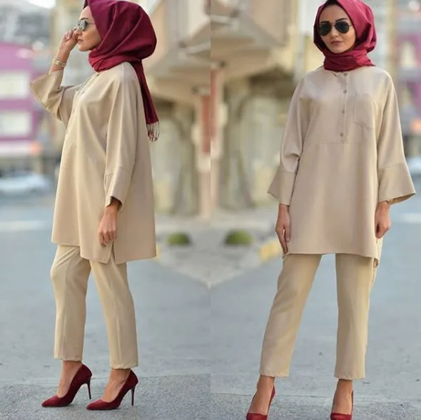 abaya pants set
