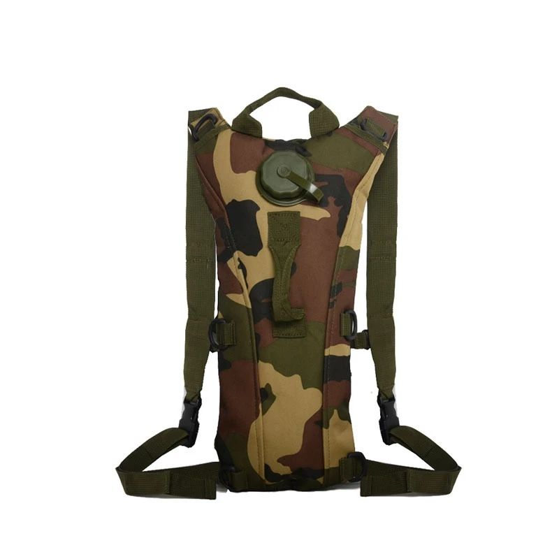 Bicycle camo tactical bag outdoor running water hydration backpack