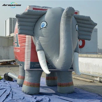 lifelike elephant inflatable