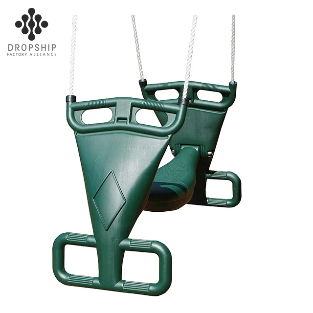 SA-031 New style safety glide kids commercial amusement park old baby swing