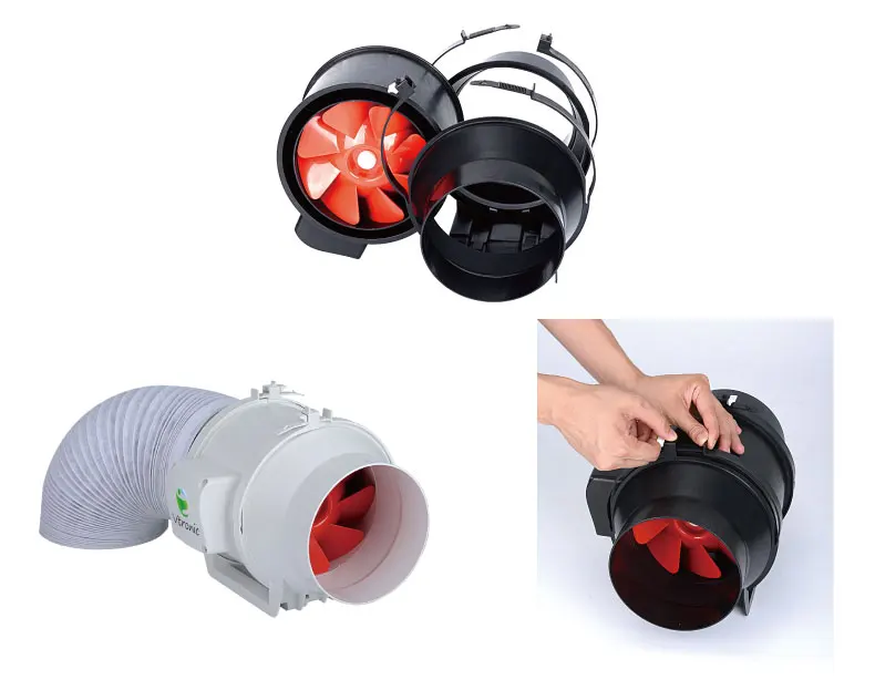 Wholesale High Volume Energysaving Unique Laser Cutting Exhaust Fan