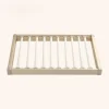 New popular bedroom furniture walk in wardrobes storage holders slide out pants hanger rack with 11 rods
