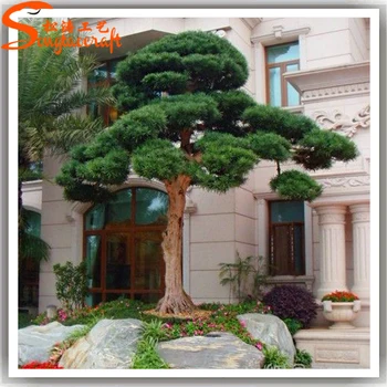 Garden Ornamental Artificial Big Pine Trees Looks Real For Outdoor Use ...