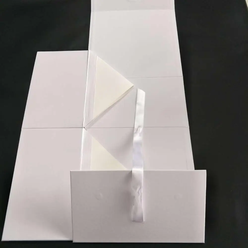 custom foldbable orange magnet packaging box matte magnetic gift folding boxes