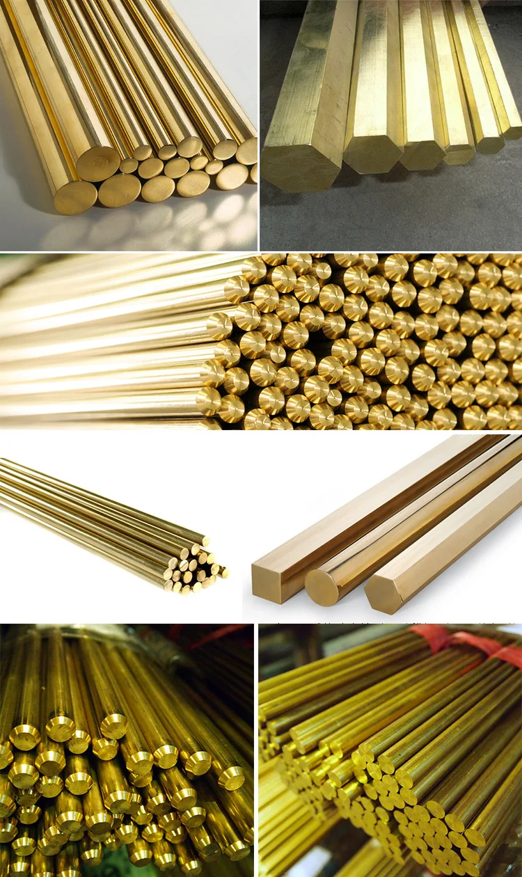 High Quality Astm C21000 C36000 Brass Rod Brass Flat Bars Stock