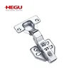 Self closing cabinet clip on hydraulic buffering hinge