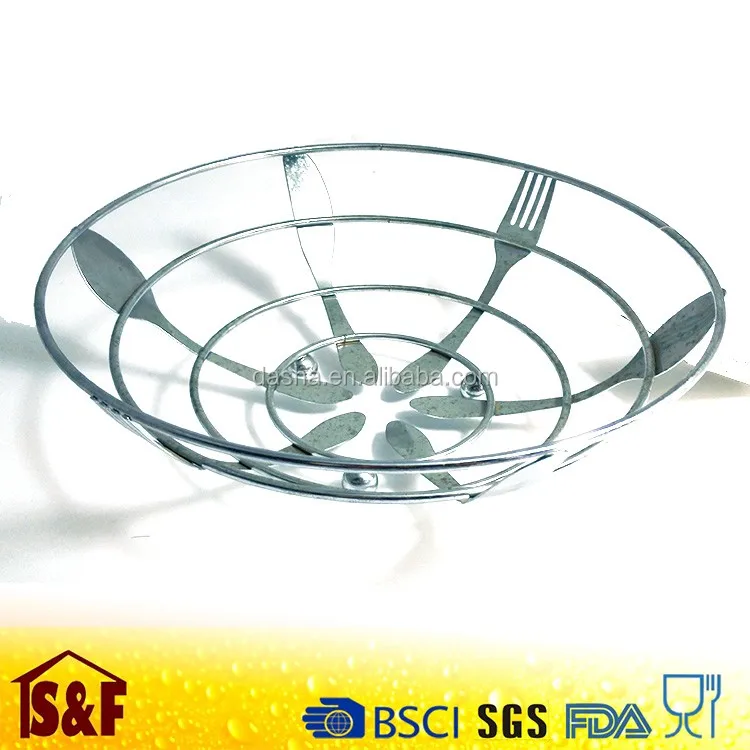 Silverware Design Metal Fruit Basket Storage Basket (3).jpg
