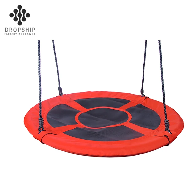 Dropship Competitive Price Colorful Customized little times kids platform swing chair outdoor castle swing