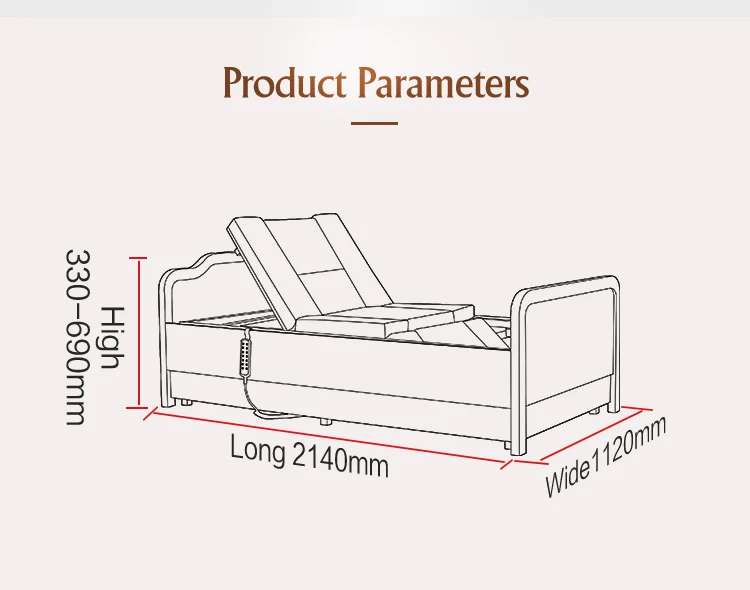 hill rom bed dimensions