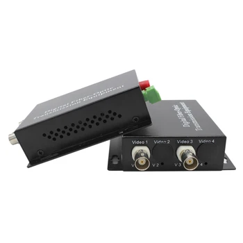 Best Quality 2ch Video Coax To Fiber Converter With 1ch Rs485 Data 