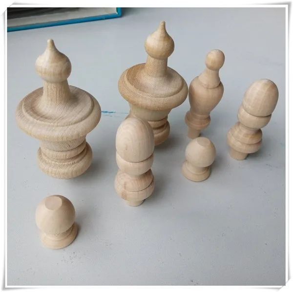 Wholesale decorative wood balusters/wooden baluster designs/decorative stair nose